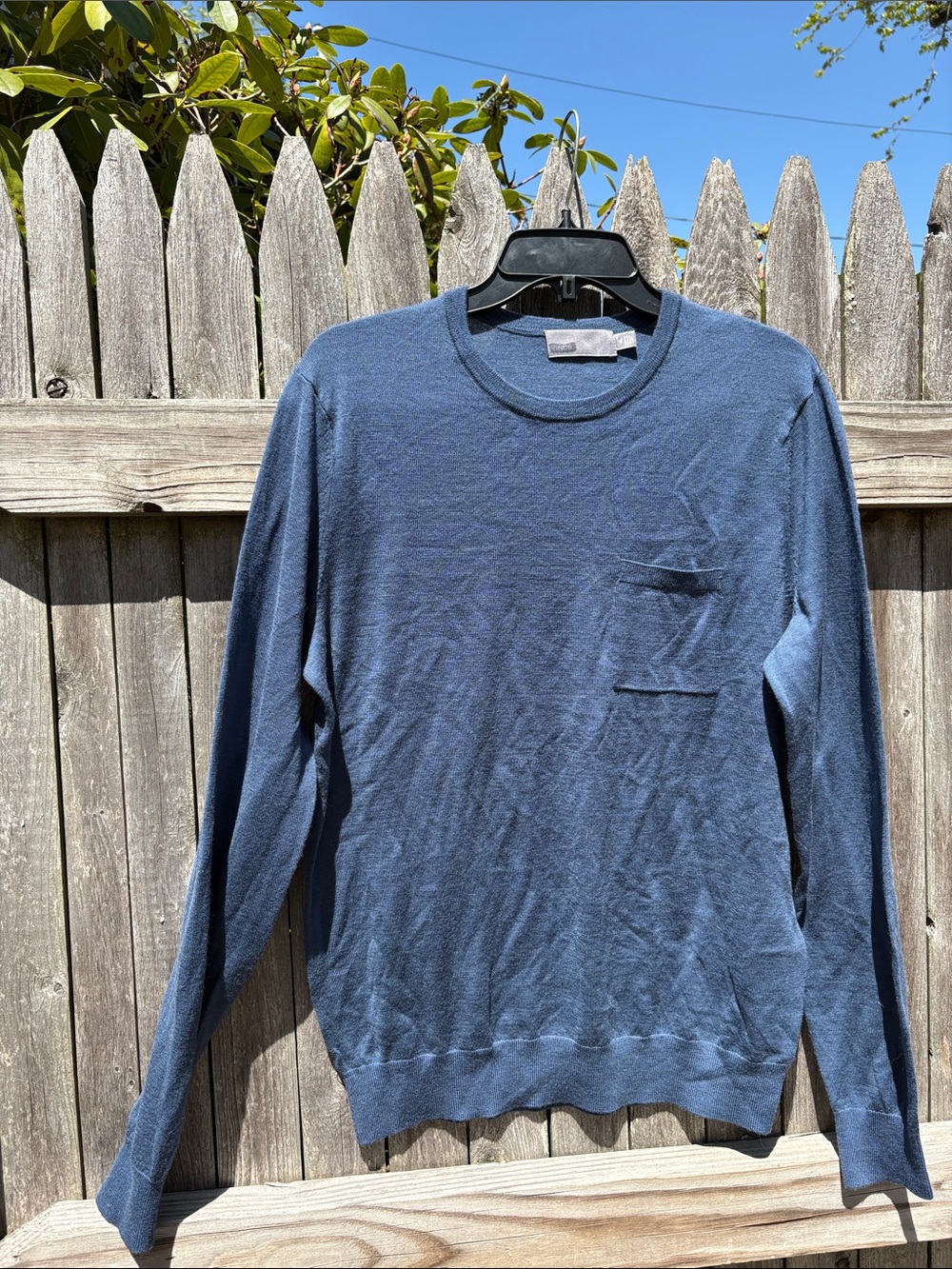 Vince medium cobalt blue light wool sweater. NWOT!!